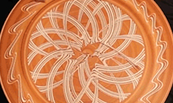 在圓圈上跳舞頭好暈！手拉坏轉盤上的精緻黏土畫 手拉坏、 Mikhail Sadovnikov、陶土、黏土、Dance on the circle