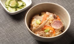 懶人菜單必備！　豚肉野菜炊飯 4F、4F COOKING HOME、炊飯、豚肉野菜炊飯、懶人料理