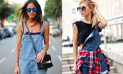 基本款搭出有型樣！春夏丹寧吊帶褲的穿搭建議 丹寧、吊帶褲、穿搭、時尚、基本款