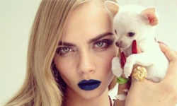 小狗、蟒蛇都愛她？16張照片證明Cara該去當馴獸師 Cara Delevingne、時尚、攝影、動物、搞怪