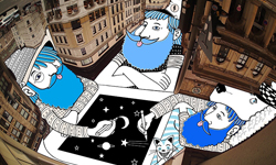 天馬行空的實踐者！把天空當畫布的插畫集 SkyArt、天空、藝術、繪畫、天空藝術