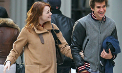 十副墨鏡不夠遮 史上最甜蜜蜘蛛人情侶檔狂放閃 蜘蛛人、艾瑪史東、Emma Stone、安德魯加菲爾德、Andrew Garfield、情侶、放閃