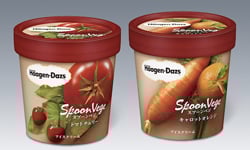 想吃紅蘿蔔冰淇淋嗎？日本Häagen Dazs的草食女新口味 Häagen Dazs、Spoon Vege、冰淇淋、日本、蔬菜
