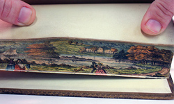 連偷書賊都難以發現的秘密？19世紀古書裡的四季繪畫 Robert Mudie、Colleen Theisen、University of Iowa Special Collections & University Archives、偷書賊、書口畫