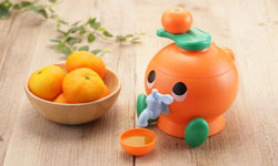 喝果汁不求人  超可愛橘子寶寶造型榨汁機    玩具、橘子、愛媛縣、造型、新鮮貨、水龍頭、日本
