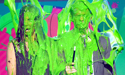 真的被顏 __了！捕捉明星被潑顏料的精采瞬間 兒童票選獎、Nickelodeon Kids' Choice Awards、KCA、兒童版奧斯卡、噁心