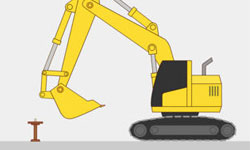 殺雞用牛刀算甚麼？移除碗豆用挖土機才難《重機vs焼売》 重機vs焼売、App、遊戲、碗豆、燒賣