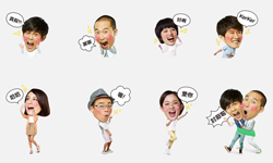 [新聞稿] BAND 與「食尚玩家」相揪請客吃冰、送貼圖！  BAND、食尚KTV篇、Q版、真人貼圖、霜淇淋、LINE