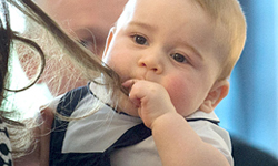 從小就霸氣側漏！喬治王子的9個型男時刻 喬治、喬治王子、英國、可愛、小喬治