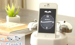 噹到你抓狂 賴床者必備iPhone週邊鬧鈴iBell&iBell mini iBell、週邊、iPhone、賴床、鬧鐘