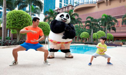 [新聞稿]澳門喜來登金沙城中心酒店呈獻「體驗夢工場套票」 盡享夏日親子快樂好時光 雄獅旅遊、澳門喜來登夢工場、動畫明星、史瑞克、功夫熊貓