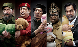 獨裁者也要抱娃娃入睡？國家領袖的童趣肖像照 獨裁者、ChunLong Sun、北京、藝術家、海珊