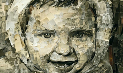 遠觀、近看兩樣情！數以千計的廢紙拼貼藝術 VIK MUNIZ、album、碎紙、拼貼、藝術