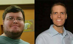 美超肥男一年多減165公斤　跨洋見英女網友 私話題、友誼、超肥、肥男、肥胖