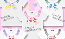 美少女限定！美少女戰士水彩風格T-shirt 二連發 美少女戰士、週邊、20週年、T-shirt、月光仙子