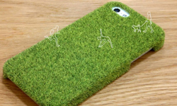 感受真實草皮的觸感！舒緩緊張情緒的草皮手機殼 手機殼、AgLtd、Shibaful、草皮、代代木公園