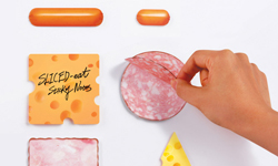 大韓民族愛吃肉 連＿＿＿都不放過？ 韓國、肉食、文具、有趣、可愛、新奇、藝術