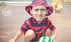 阿信生出來的兒子會長這樣？一秒變小正太的男星PS圖 正太、惡搞、PS、小丑出品、Kkamooong