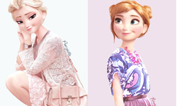 公主與王子變成青春高中生？迪士尼人物穿出流行時髦Look 艾莎、Tumblr、Punziella、安娜、冰雪奇緣、樂佩、魔法奇緣、勇敢傳說、梅莉達、漢斯、捍衛聯盟