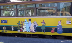 嚕嚕米谷真實版？從童話故事書裡開出來的嚕嚕米電車 嚕嚕米谷、嚕嚕米、電車、日本、Moomin