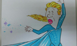 把正常的艾莎還給我！《冰雪奇緣》崩壞版插畫爆笑集合       冰雪奇緣、艾莎、安娜、惡搞、崩壞、kuso、fan art、插畫