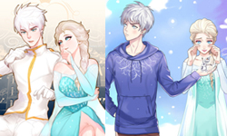 網友群起亂點《冰雪》鴛鴦譜！關於艾莎與她的男人          冰雪奇緣、惡搞、配對、艾莎、傑克凍人