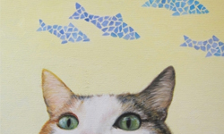 文青就是腳勤：萌翻天的貓咪動物油畫展 展覽、表演、藝文活動、活動、假日