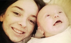 懷孕身材也沒變！苗條女直到生產才知自己有孕 媽媽、寶寶、懷孕、身材、沒變