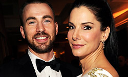 妞快報：差17歲姊弟戀？美國隊長和某大咖影后曖昧中    妞快報、美國隊長、珊卓布拉克、克里斯伊凡