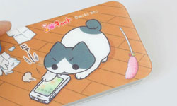 可愛攻擊萌殺你我 小貓的頑皮日常閃卡手機殼 貓、手機殼、Niconico、閃卡、可愛