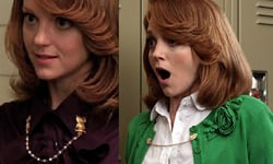 Glee女星領復古時尚　開衫夾裝飾+實用一次搞定 Glee、女星、復古、潮流、開衫夾