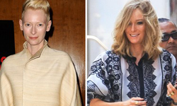 妞快報：完全認不出來是她？蒂妲史雲頓長髮造型曝光！ 蒂妲史雲頓、髮型、長髮、短髮、Trainwreck