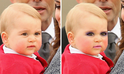 成為首頁美女還能惡搞名人？修很大不用錢的《Perfect 365》修容App Perfect 365、修圖、手機、app、惡搞、素顏、拍照、小喬治、萊恩葛斯林、BC、修容、化妝、實用