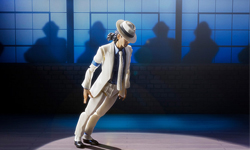 能跳出傾斜45度的秘密！重現經典舞步的麥可傑克森公仔 Smooth criminal、BANDAI、玩具、日本、公仔、歌迷、經典、月球漫步、麥可傑克森、Michael Jackson