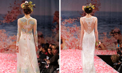 時尚小胸女孩的必殺技！後面比前面美的露背婚紗 時尚、小胸、小胸部、必殺技、露背婚紗