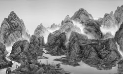 遠看山水畫、近觀有玄機！驚世新中國風景《來自新大陸》 環保、山水畫、藝術、楊泳梁、來自新大陸