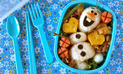 雪寶在你的便當盒裡玩耍！充滿立體感的迪士尼主角便當 雪寶、便當、立體、迪士尼、主角