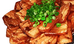 比美食街櫥窗模型還誘人！讓人口水直流的擬真插畫 pixiv、もみじ真魚、插畫、擬真、食物、藝術