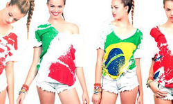 讓自己成為「看球重點」吧！世足賽觀戰穿搭指南 世足、足球、世足賽、比賽、時尚、穿搭、球隊、支持、巴西、德國、美國、2014世足