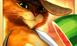 6/18限時免費App特輯：鞋貓劍客帥氣切水果《Fruit Ninja: Puss in Boots》 限免、免費、特價、iPhone、App