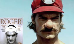 這不是網球王子！費德勒開名車變身大鼻子瑪莉歐 廣告、費德勒、Roger Federer、超級瑪莉、Super Mario、賓士、Benz、名車、創意