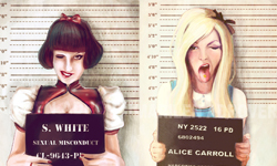 捕獲壞公主數枚！童話人物扭送警局原因竟是... 插畫、迪士尼公主、公主、童話、崩壞、Marilen Adrover、藝術