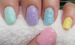 鹽巴芝麻辣椒粉全都可以用？發揮創意的3D指彩 指甲、鹽巴、芝麻、土、胡椒