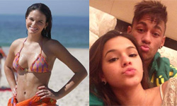 人氣破300萬！內馬爾17歲辣妹女友布魯娜Bruna Marquezine GQ、內馬爾Neymar da Silva、巴西、世界盃、Bruna Marquezine
