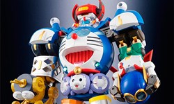 哆啦A夢兄妹檔首度合體？藤子不二雄變形金剛參上！ 哆啦A夢、小叮噹、哆啦美、小叮鈴、藤子不二雄、超合金、玩具、BANDAI、超合体SFロボ、藤子・F・不二雄キャラクターズ、小超人帕門、奇天烈大百科、大耳鼠、21衛門