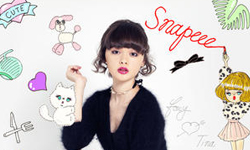 跟著日本模特兒分享美好生活！《Snapeee》量身訂作你的可愛公式 Snapeee、app、日系、拍照、模特兒