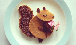 可愛動物上菜！捨不得完食的食物藝術 Instagram、San、可愛、食物、藝術、動物、親子、療癒、點心