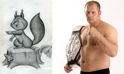 地表最強男人有顆少女心？綜合格鬥天王的超萌插畫 格鬥家、Fedor Emelianenko、戰鬥民族、俄羅斯、插畫、綜合格鬥、MMA、可愛、萌、反差、地表最強、俄羅斯最後皇帝、人類最強、60億分之一的男人