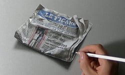 好想向他拜師學藝！這些日常物品畫得像真的一樣… Marcello Barenghi、超寫實、畫、義大利、生活物品、YouTube、影片、巧克力、仿真、藝術