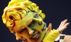 「三面男」也太酷！獵奇沒有極限的人體彩繪展 人體彩繪、奧地利、獵奇、酷炫